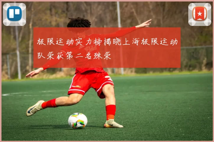 极限运动实力榜揭晓上海极限运动队荣获第二名殊荣